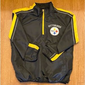 NFL Pittsburgh Steelers Pullover Jacket.